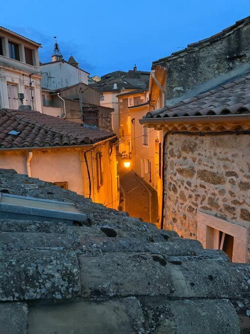 Charming Village House With Roof Top Terrace! Thezan-les-Beziers Dış mekan fotoğraf